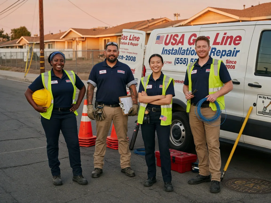 Gas Line Installation company in Cranfills Gap, TX